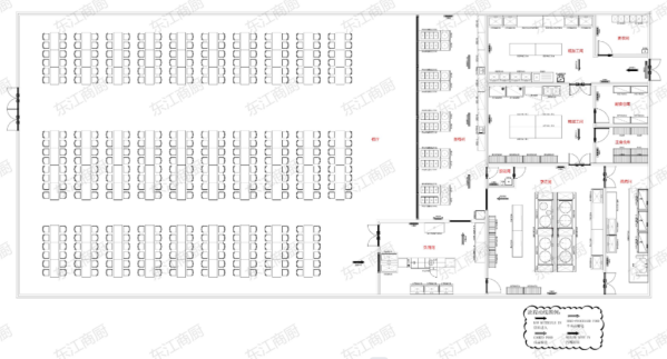 2000-3000人学校厨房设计方案设备配套方案